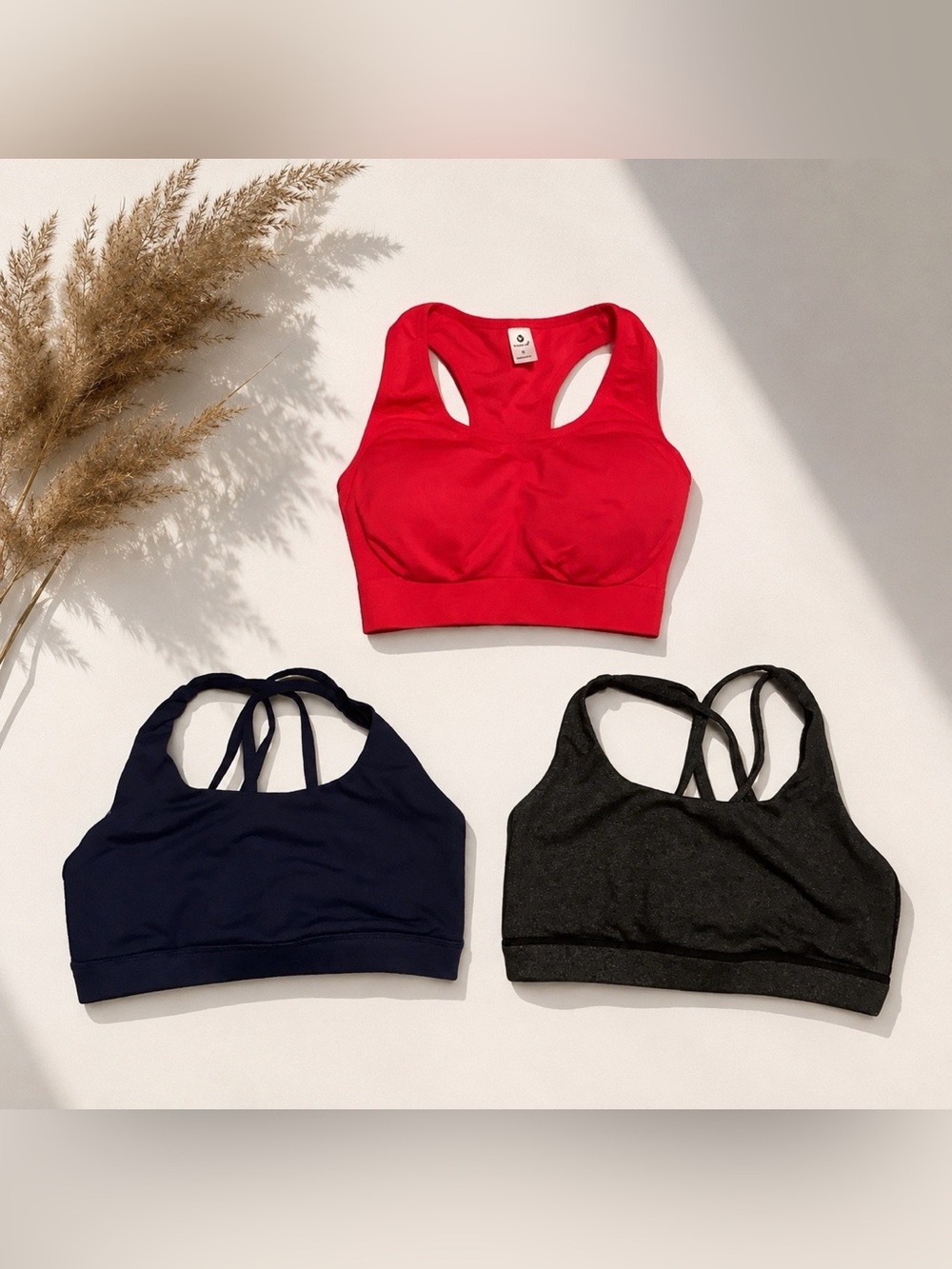 Lot of 3 sport bras